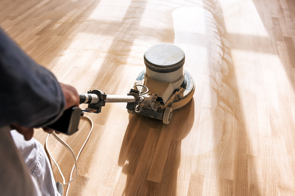 Euro Hardwood Flooring sanding and polishing services